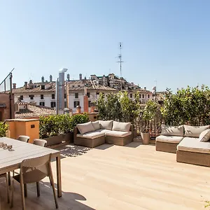 Spanish Steps Design Penthouse With Terrace Rome